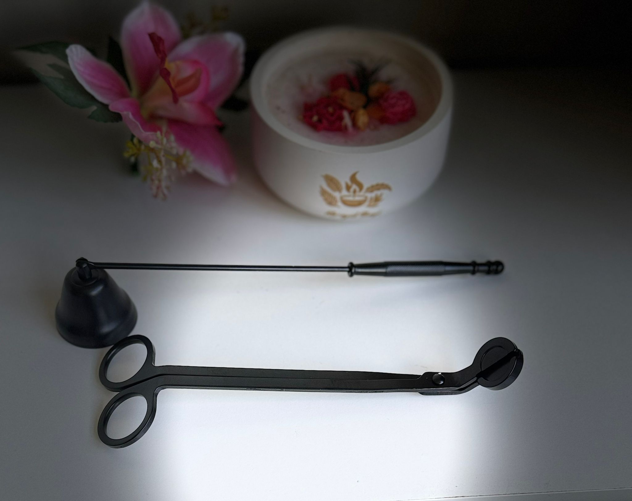 Coupe-Mèche + Cloche à Bougie