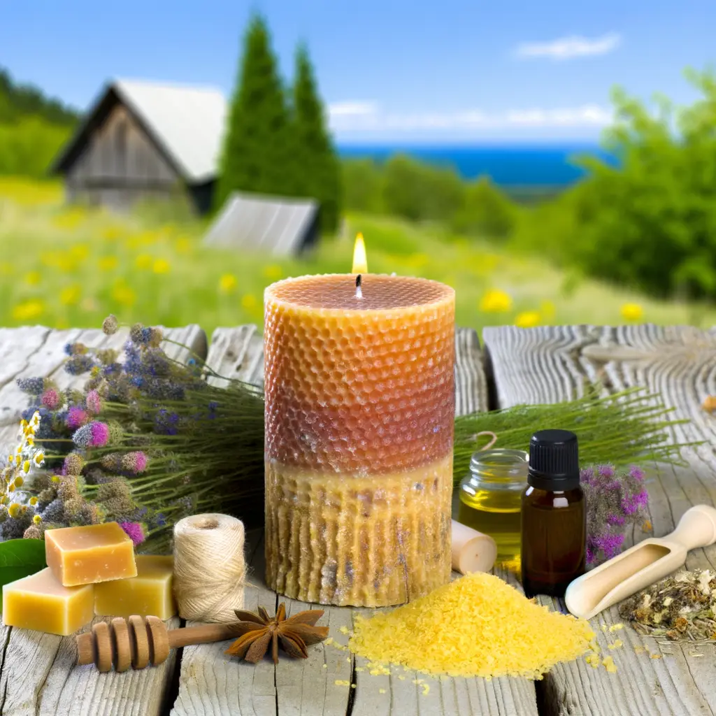 bougie naturelle sans paraffine