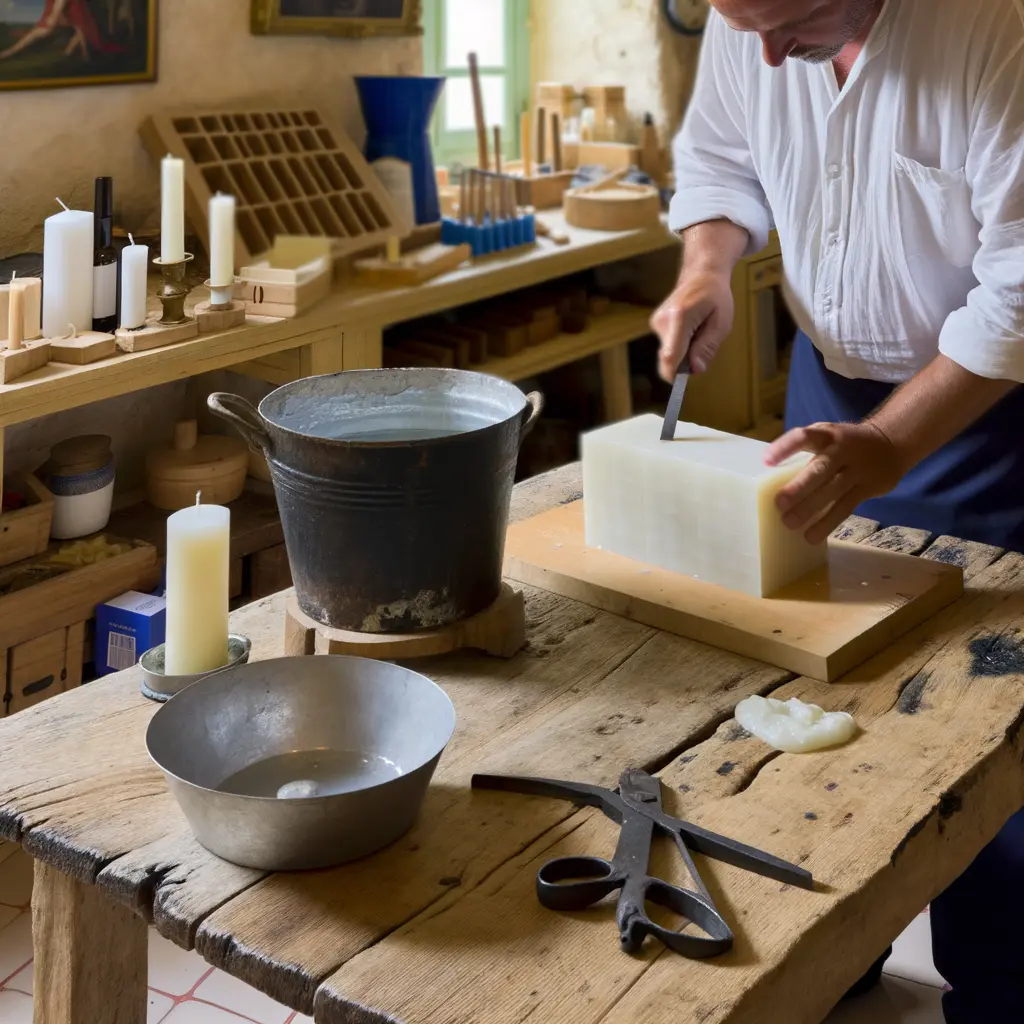 bougie artisanale fabrication française